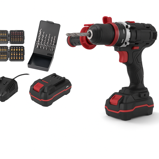 Trapano a percussione a batteria